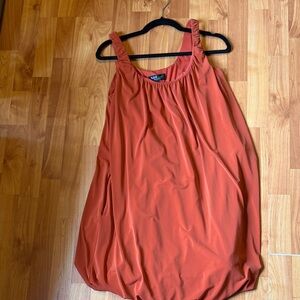 Chic Sleeveless Orange Tunic